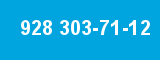 928 303-71-12